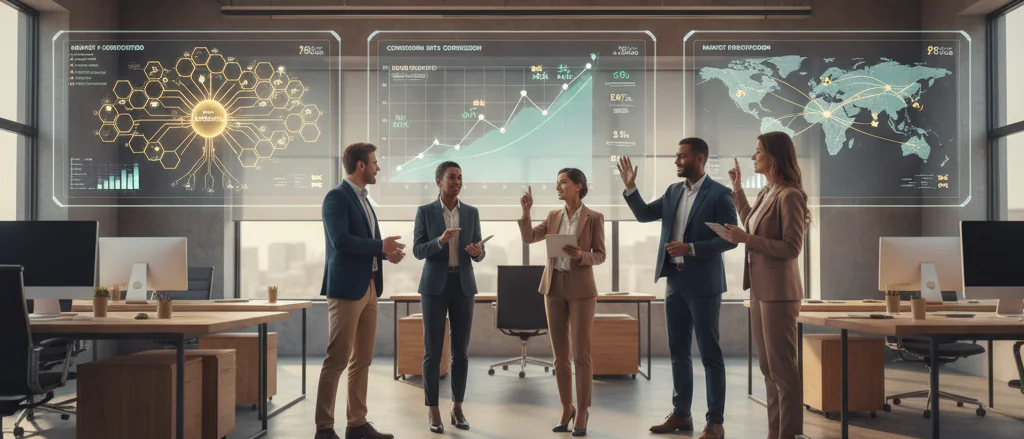 lead generation concept illustration for results related to lead generation and AI Growth Hacks for B2B Leads in 2026