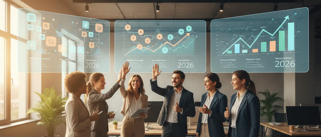 B2B lead generation concept illustration for results related to B2B lead generation and AI Search Optimization for B2B Lea...