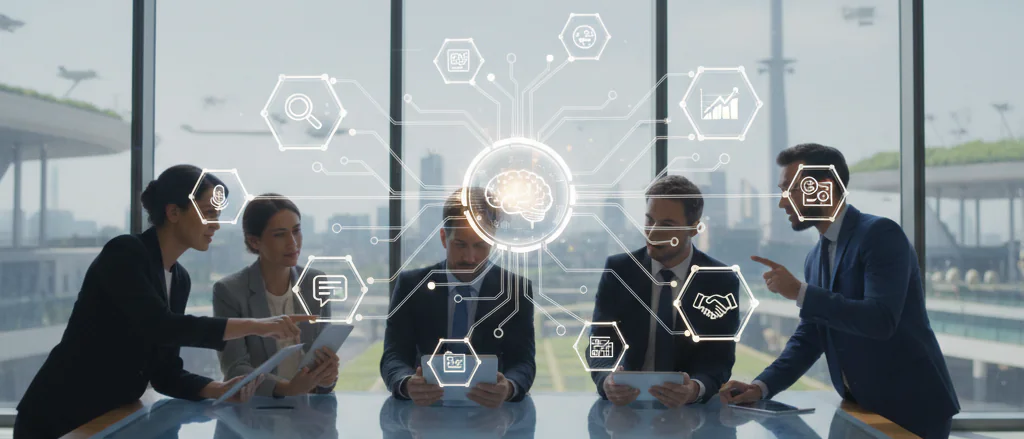 B2B lead generation concept illustration for fundamentals related to B2B lead generation and AI Tactics for B2B Leads in 2026