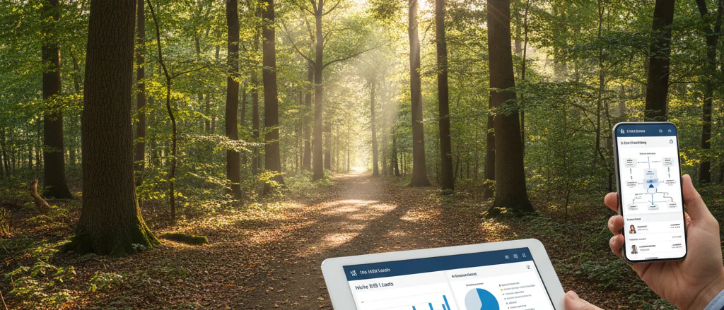 B2B lead generation concept illustration for fundamentals related to B2B lead generation and AI Tactics for Niche B2B Lead...