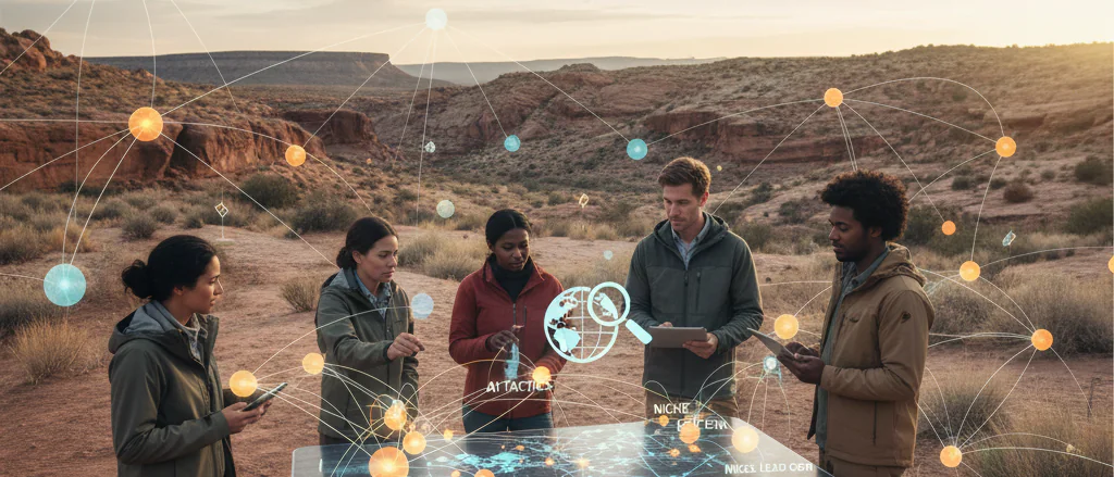 niche lead generation concept illustration for fundamentals related to niche lead generation and AI Tactics for Niche Lead...