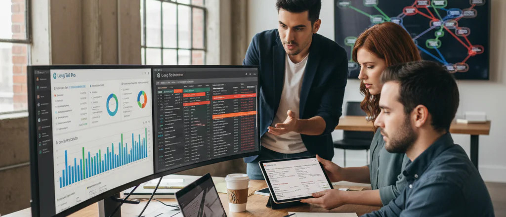 long tail pro vs ahrefs concept illustration for implementation related to long tail pro vs ahrefs and long tail pro vs ah...