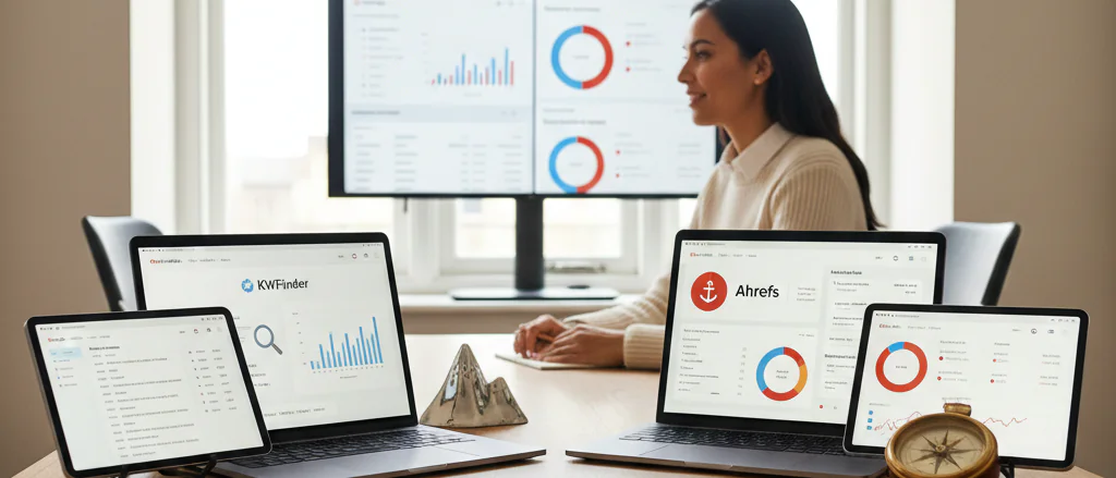 Visual guide to kwfinder vs ahrefs fundamentals