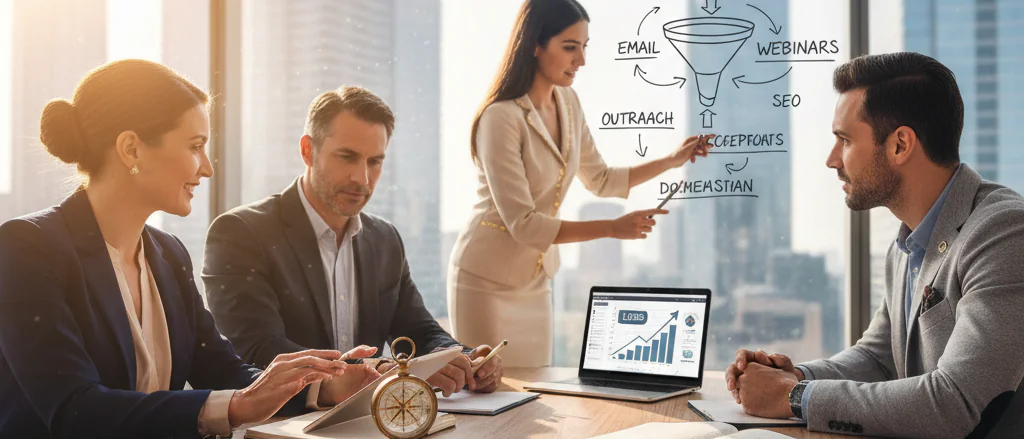 Visual guide to lead generation strategy fundamentals