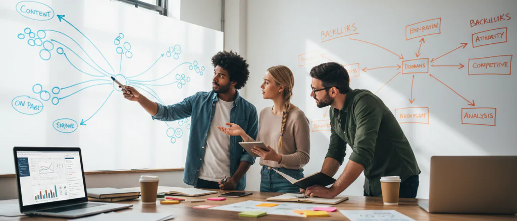 surfer seo vs ahrefs concept illustration for fundamentals related to surfer seo vs ahrefs and surfer seo vs ahrefs